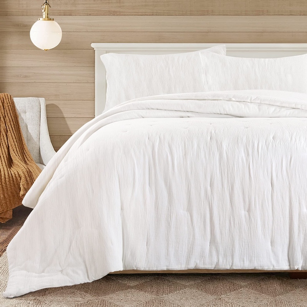 Soft Muslin Comforter Oversized King Comforter 120x120 100 Cotton Breathable Gauze Off White Bedding Comforter Duvet Insert On Sale Bed Bath Beyond 40239415